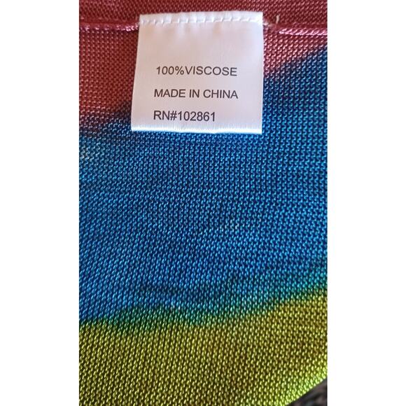 Adore Women's Multicolor Sleeveless Jacket - Picture 6 of 7